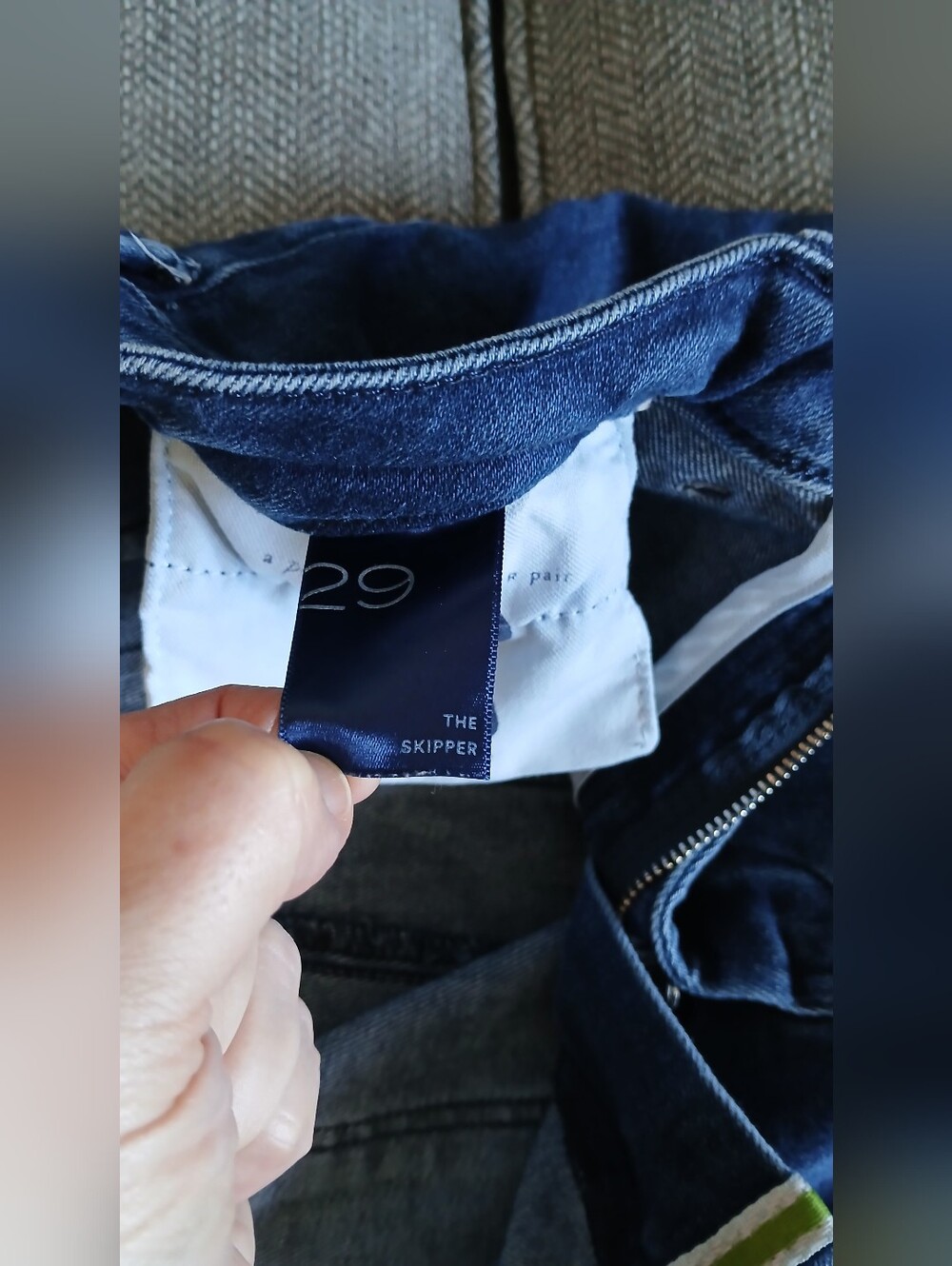 Pilcro The Skipper High-Rise Wide leg Jean. Size 29 - Picture 9 of 10